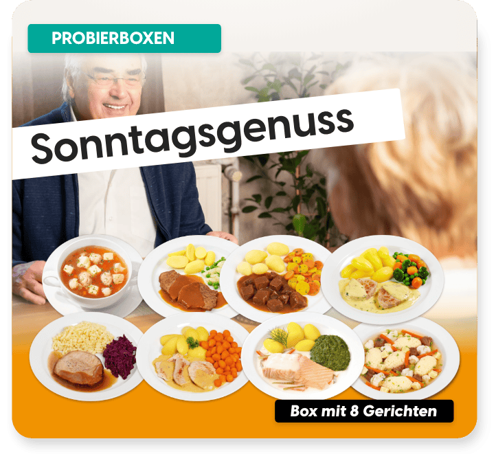 Darstellung unserer Probierbox: Sontagsgenuss
